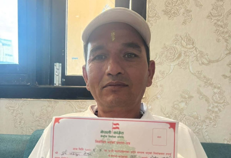 शेरबहादुर देउवाको वडामा पूर्णबहादुर देउवा बने वडासभापति