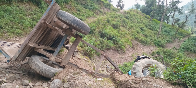 डोटीमा ट्याक्टर दुर्घटना हुँदा नौ जना घाइते