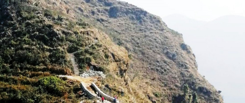 ‘मिनी ग्रेटवाल’ मा ११ सय मिटर पदमार्ग निर्माण