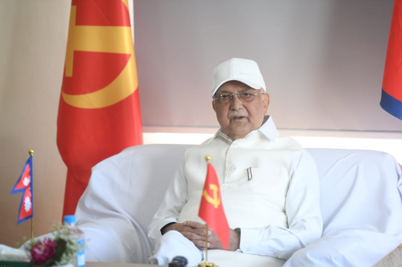 देशले स्वतन्त्रता उपयोग गर्न पाएन, आन्दोलनको विकल्प छैन : ओली