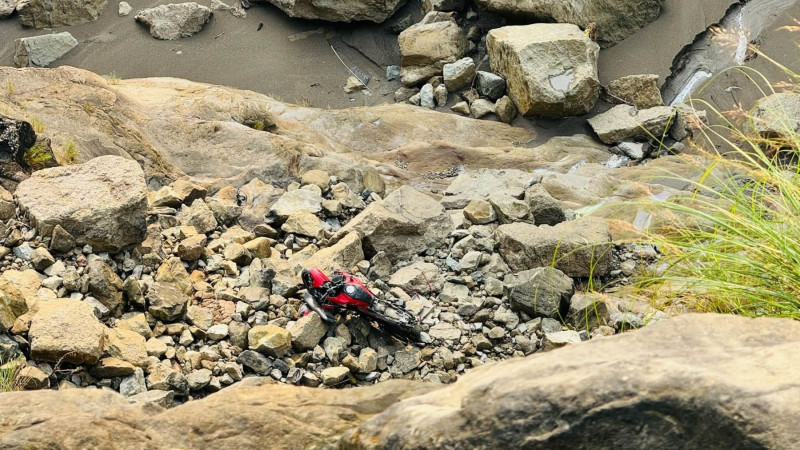 सिद्धबाबा क्षेत्रमा मोटरसाइकल दुर्घटना हुँदा चालकको मृत्यु