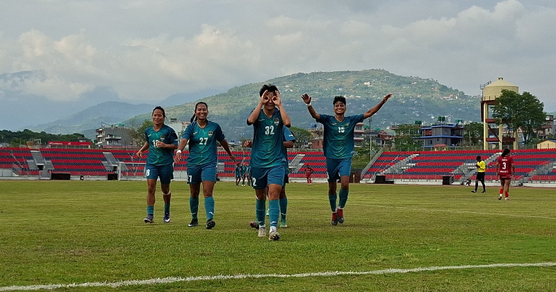 संकटालाई पराजित गर्दै आर्मी महिला गोल्डकपको फाइनलमा