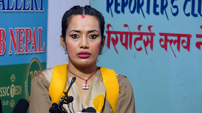 आशिका तामाङलाई पाँच दिन कैद सजाय र पाँच सय जरिवाना