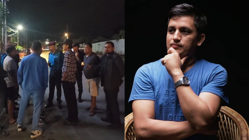 रास्वपा नेता भण्डारीमाथि आक्रमण
