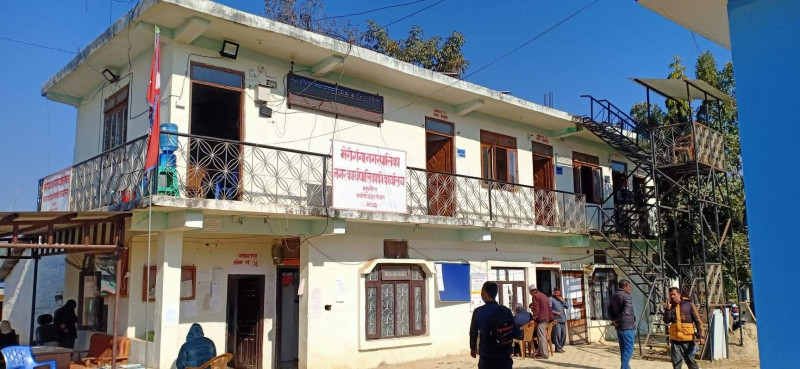 विकास बजेट काटेर पार्टीका भवन निर्माण 