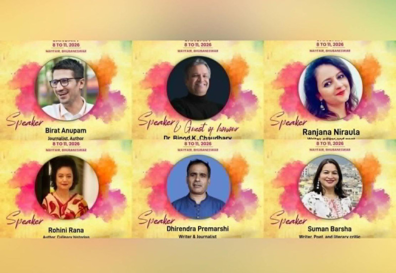 भारतको कलिङ्गा साहित्यिक महोत्सवमा नेपालका आठ अनुहार जाँदै, दुई सत्र नेपाली भाषामा हुने 