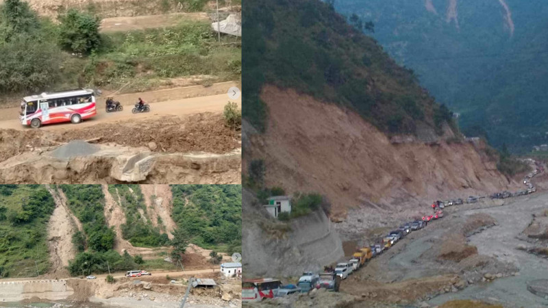 बीपी राजमार्गमा एक महिना राति यातायात चलाउन रोक