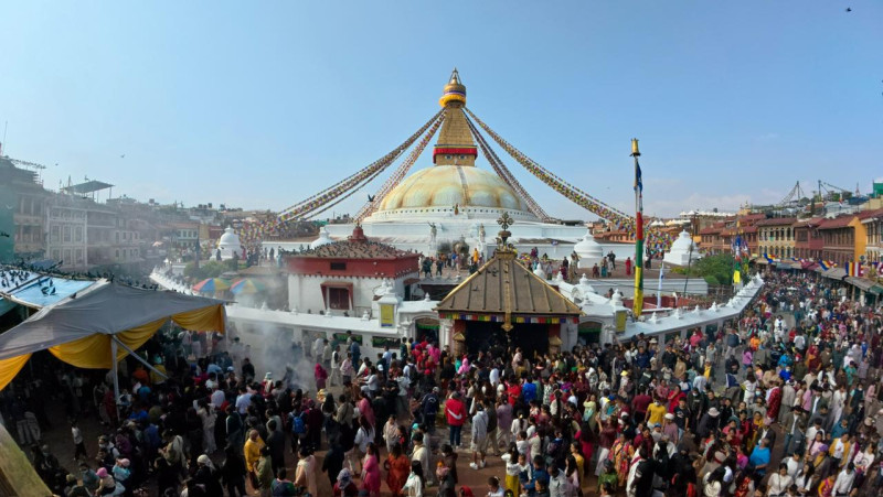 बौद्धमा शान्ति र्‍यालीसहित मनाइयो २५७०औँ बुद्ध जयन्ती (तस्वीरहरू)