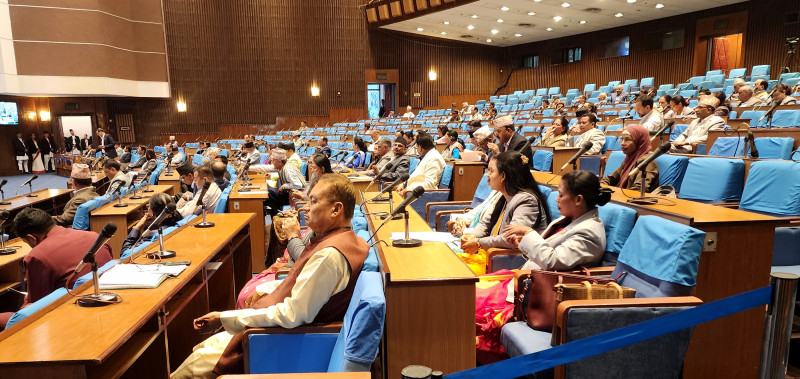 गणपूरक संख्या नपुग्दा पशु चिकित्सा विधेयक प्रतिनिधिसभामा अगाडि बढेन