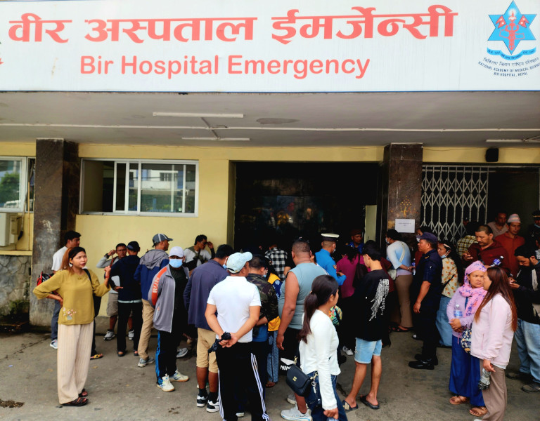 रसुवा बाढीः वीरमा पाँच र ट्रमा सेन्टरमा १८ घाइतेको उपचार हुँदै