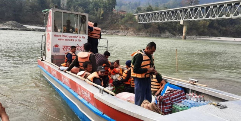 सप्तकोशीमा भएकाे बोट दुर्घटनाबारे छानबिन गर्न समिति गठन