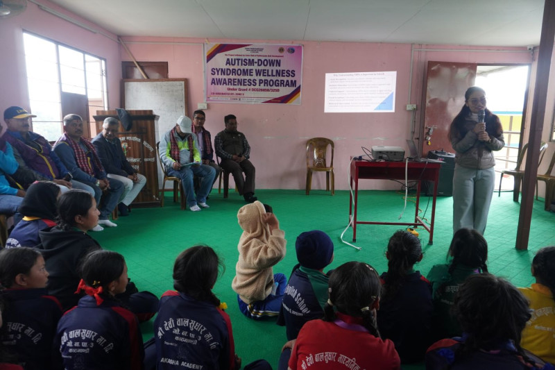 लायन्स क्लबद्धारा आयोजित अटिजम– डाउन सिन्ड्रोमबारे जनचेतनामुलक कार्यक्रम सम्पन्न