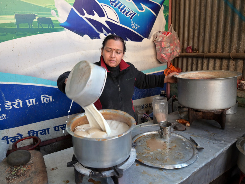 'बिमला दिदी'काे तरक्की, चिया बेचेरै काठमाडाैंमा घरघडेरी