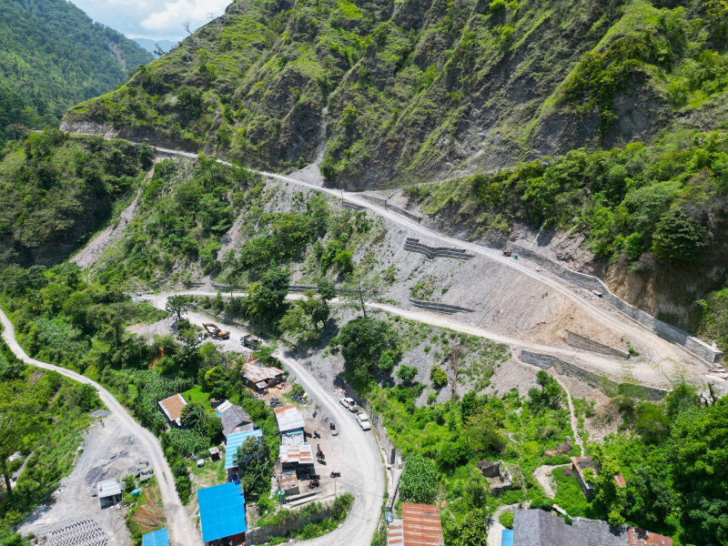 १८ वर्षपछि दरवाङ–फूलबारी सडक स्तरोन्नति