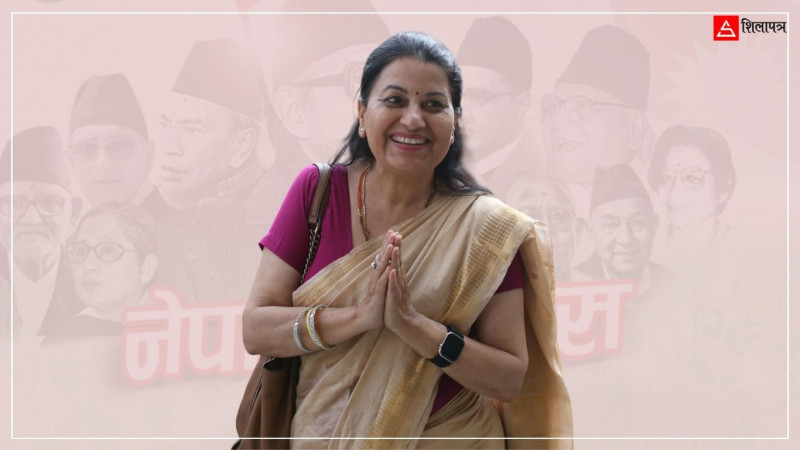 सभापति गगन थापासँग मिल्न ढिलो भयो, बाहिर रहनुभएका पनि छिट्टै पार्टीमा मिसिनुस्  : डिना  (अन्तर्वार्ता)