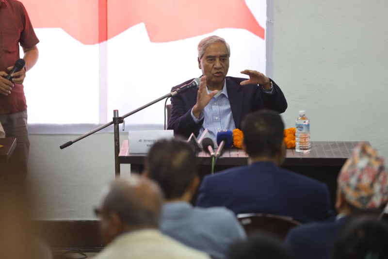 पूर्णबहादुर खड्कालाई कार्यवाहक सभापतिको जिम्मेवारी दिएको देउवाको घोषणा