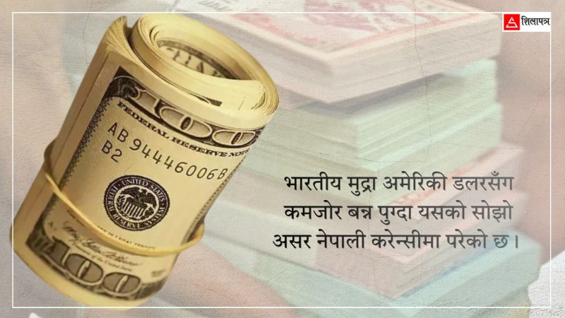 डलरको भाउ ‘अल टाइम हाई’, अर्थतन्त्रमा पर्न सक्छ गम्भीर संकट