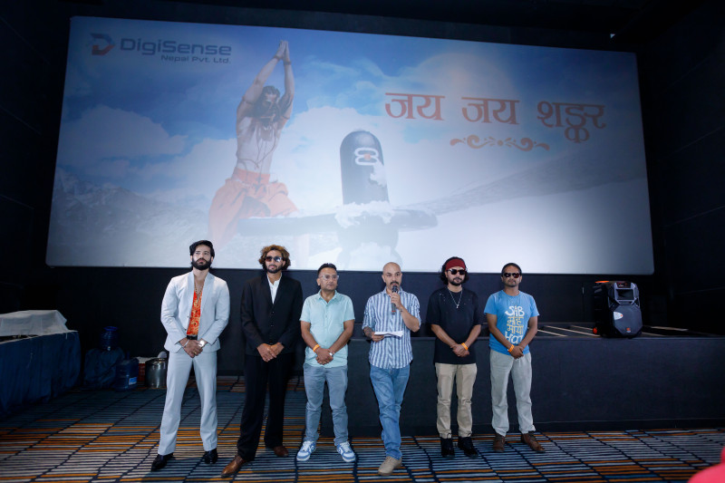 कैलाश पर्वतसम्मुखमा छायांकन भएको ‘जयजय शंकर’ गीत सार्वजनिक