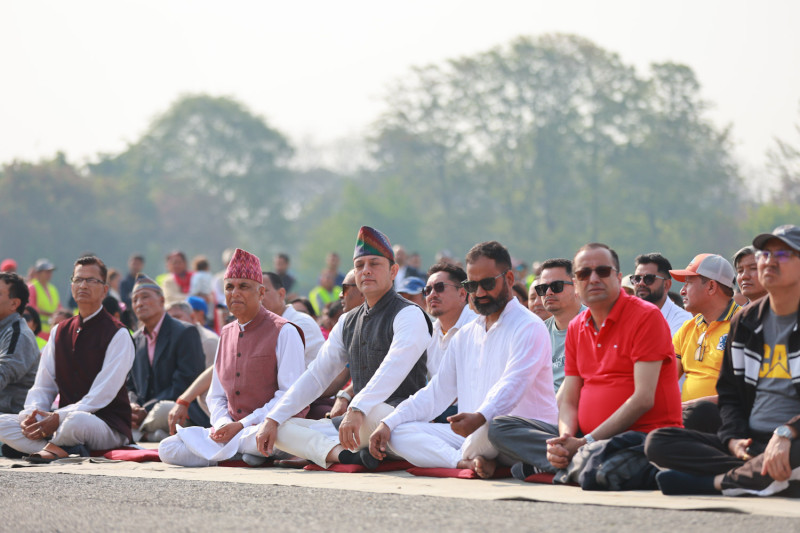 टुँडिखेलमा मनाइयो प्रथम अन्तर्राष्ट्रिय आरोग्य दिवस (तस्वीरहरू)