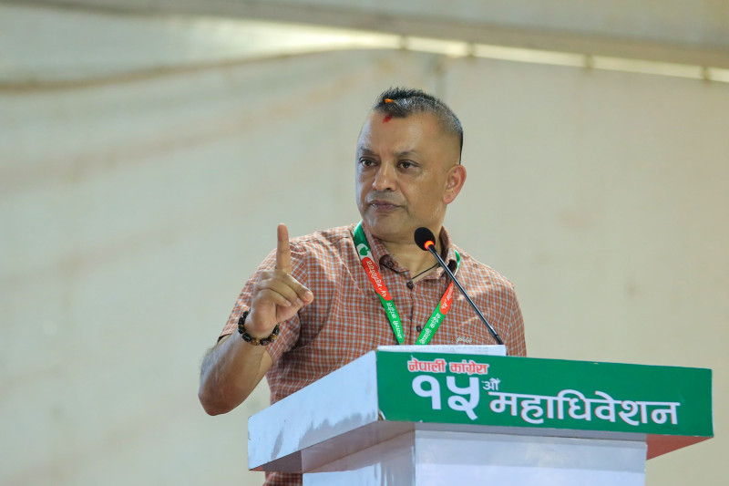 गगन थापाले बन्दसत्रमा पेस गरेको राजनीतिक प्रतिवेदनमा के छ ? [पूर्ण पाठ]