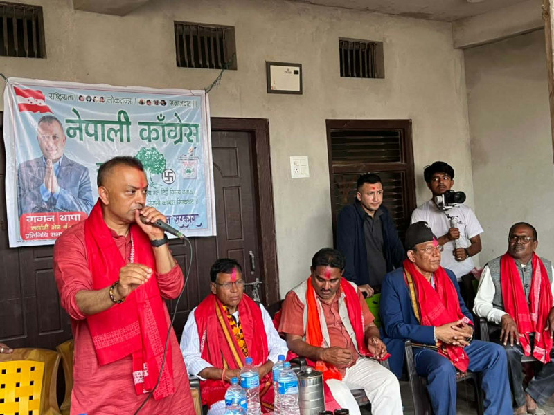 सर्लाही– ४ का मतदातासँग गगनले भने– तपाईं अब सांसद खोज्दै आउनु पर्दैन, म आफैँ आउँछु