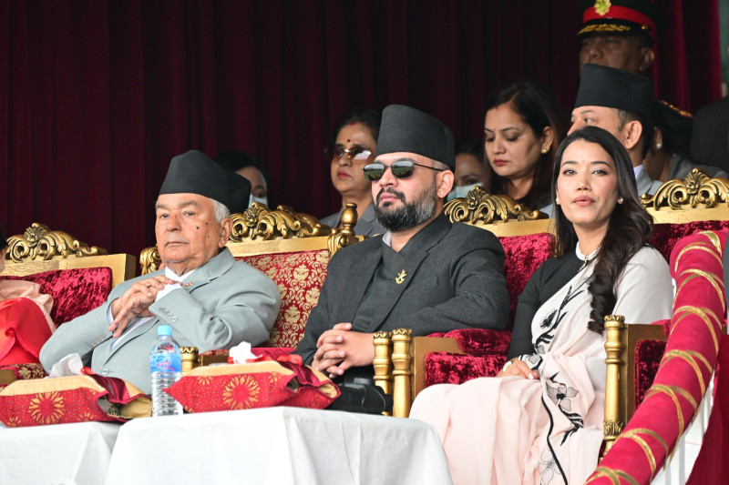 सैनिक मञ्च टुँडिखेलमा यसरी मनाइयो गणतन्त्र दिवस (तस्वीरहरू)
