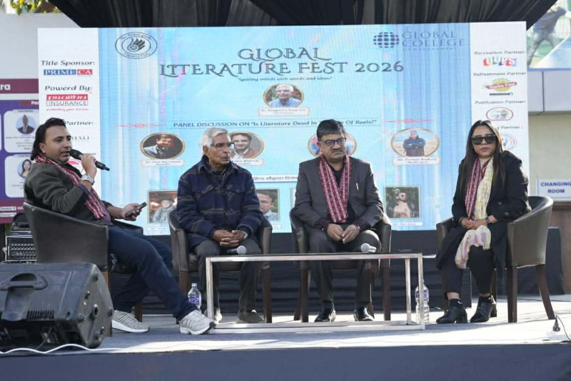 ग्लोबल लिटरेचर फेस्ट २०२६ सम्पन्न
