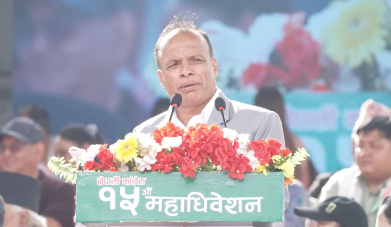 महाधिवेशनले कांग्रेसलाई पुनर्जीवन दिएर पुस्तान्तरण गर्छ : महामन्त्री घिमिरे