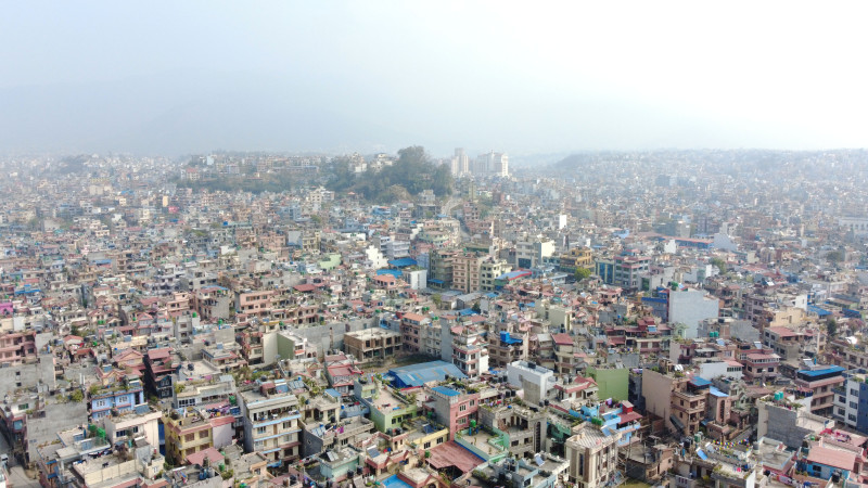 वर्षासँगै घट्यो काठमाडौंको वायु प्रदूषण