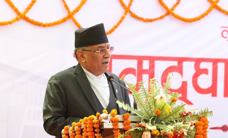 अर्थतन्त्र चलायमान बनाउन घरजग्गा कारोबार सुरु गरियो : प्रचण्ड