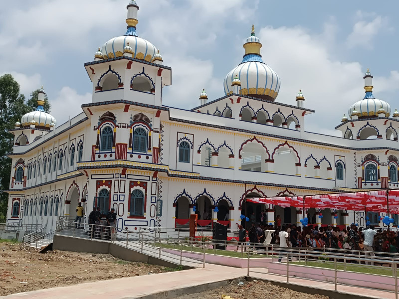 जनकपुरधाममा साढे १८ करोडमा बनेको सीतापुष्प बाटिका उपप्रधानमन्त्री सिंहद्वारा उद्घाटन