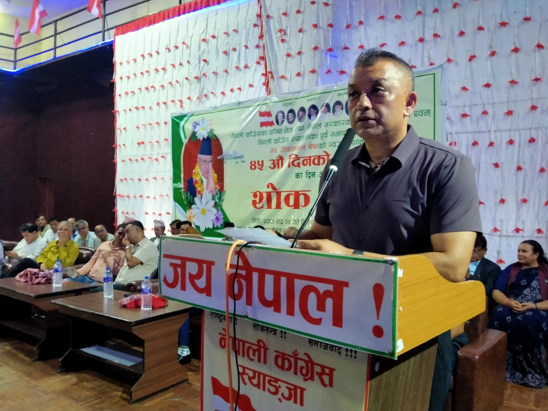 पार्टी एकताका लागि नरम हुन तयार छु : गगन थापा