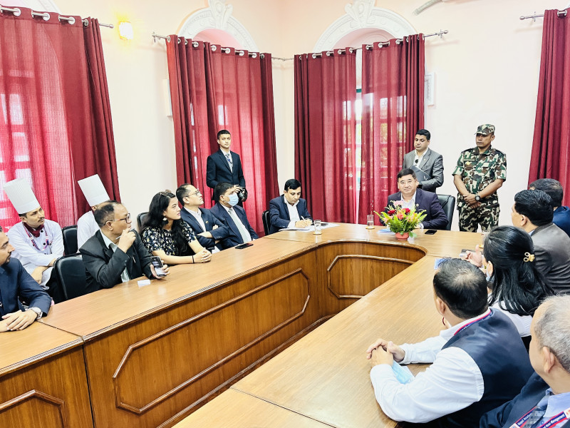 सातै प्रदेशमा पर्यटन तथा होटल व्यवस्थापन प्रतिष्ठान स्थापना गर्छाैं: मन्त्री श्रेष्ठ