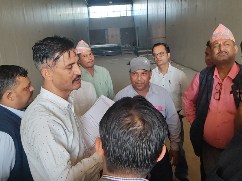 भरतपुरको मतगणना चितवन उद्योग संघको प्रर्दशनी केन्दमा हुने 