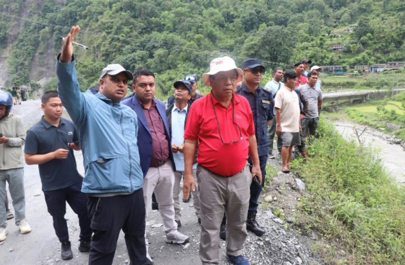 म्याग्दीको विकासमा सघाउने नवप्रवर्तनमन्त्री पुनको प्रतिबद्धता