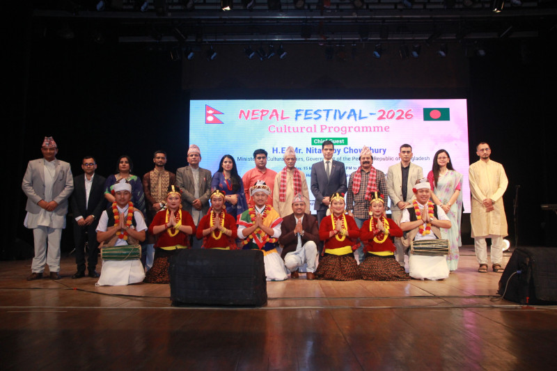 नेपाल–बङ्गलादेश सांस्कृतिक सम्बन्ध प्रवर्द्धन गर्न बङ्गलादेशमा  ‘नेपाल फेस्टिभल’