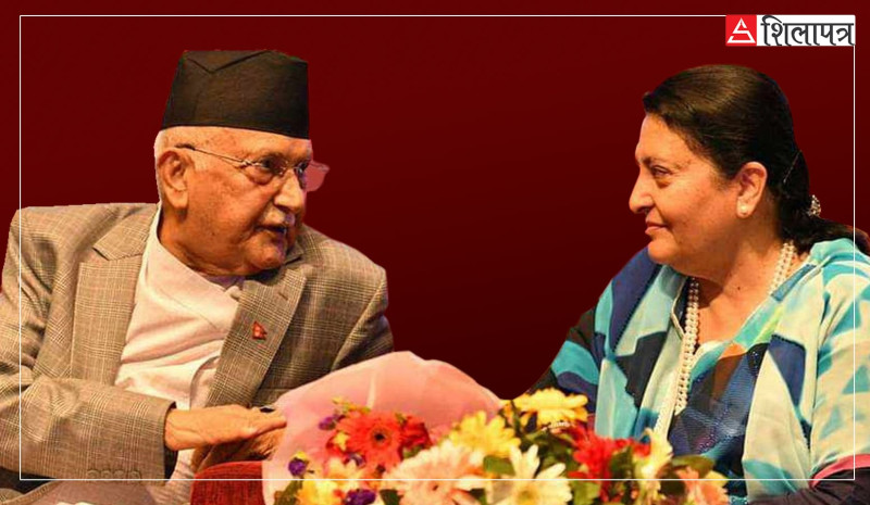 पूर्वराष्ट्रपति भण्डारीले एमाले अध्यक्ष ओलीलाई भेट्‌न जुराएको अर्थपूर्ण साइत
