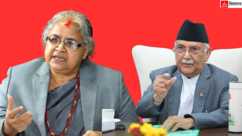 बालुवाटारमा प्रधानमन्त्री कार्कीसँग एमाले अध्यक्ष ओलीको भेटवार्ता