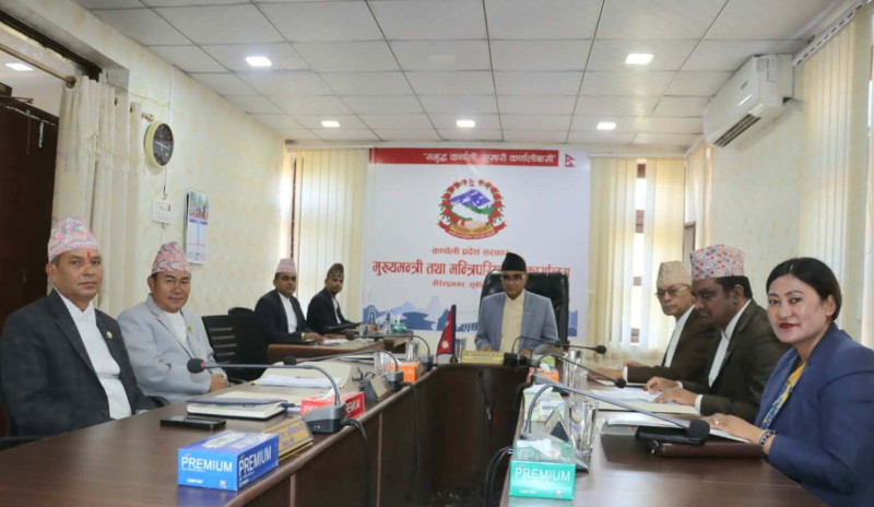 कर्णाली सरकारकाे नीति तथा कार्यक्रम बुधबार सार्वजनिक हुने
