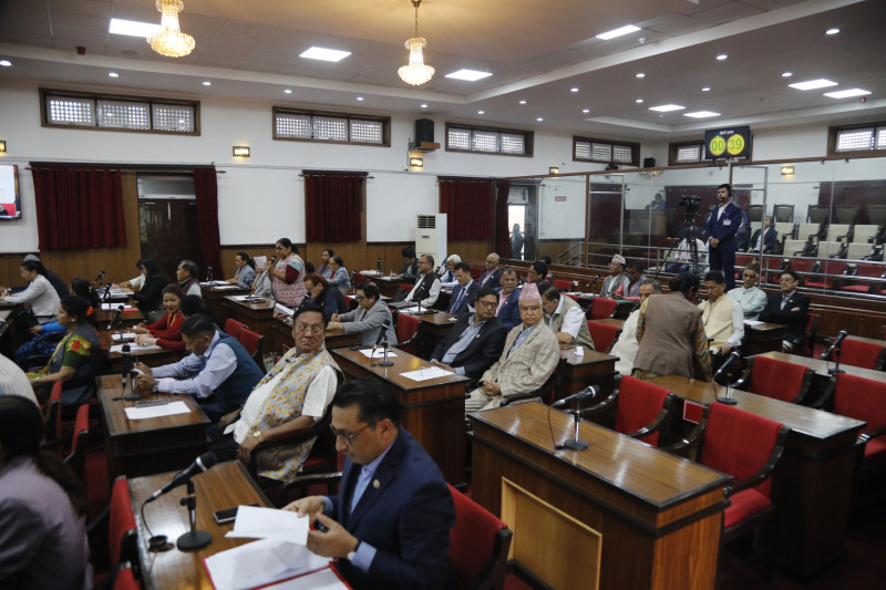 बाढीपहिरोले अवरुद्ध राजमार्ग तत्काल सञ्चालनमा ल्याउन सांसदहरूकाे माग