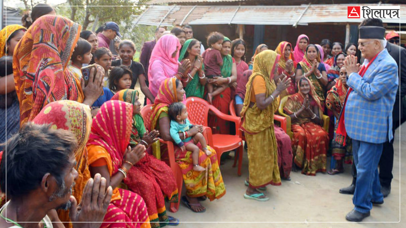 बालेनको उम्मेदवारीले दबाबमा परेका ओली वर्षौंपछि मतदाताको दैलोमा