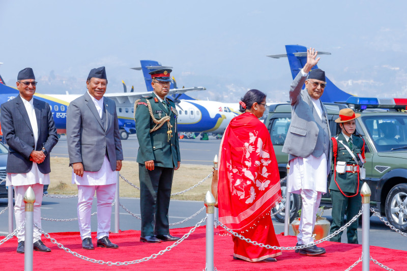 प्रधानमन्त्री ओली थाइल्यान्ड प्रस्थान (तस्वीरहरू)