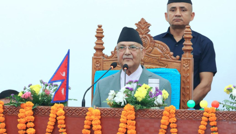 संविधान संशोधन गर्न राजनीतिक समिति बनाएर काम गर्छाैं: प्रधानमन्त्री ओली
