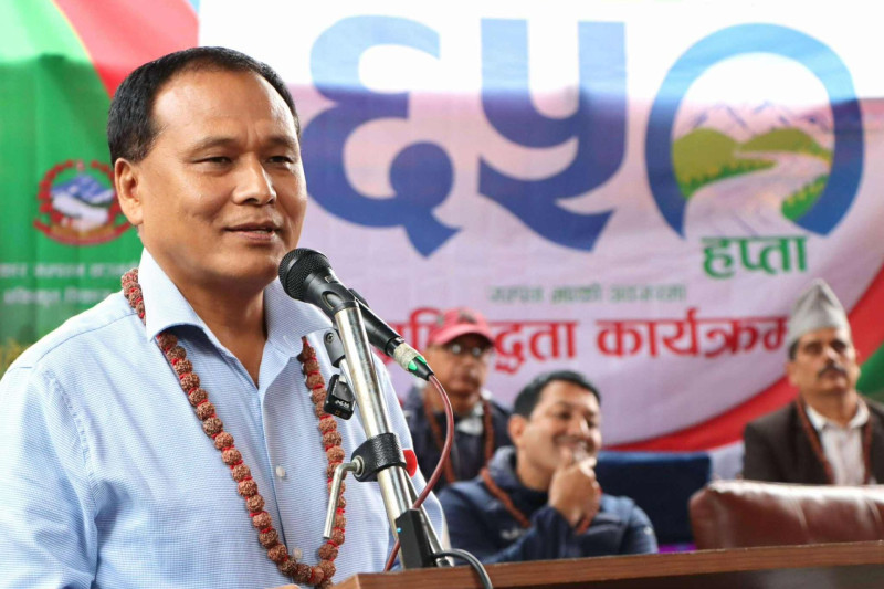 काठमाडौंको शहरीकरणको ५० वर्षे गुरुयोजना बन्दै छ, सोहीबमोजिम योजना अगाडि बढ्छन् : मन्त्री घिसिङ