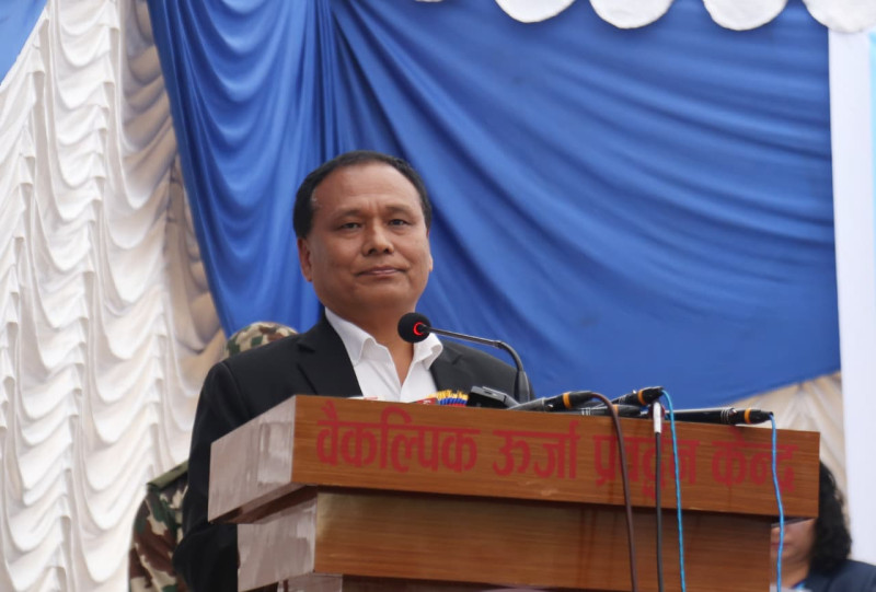 यातायात र भान्छालाई विद्युतीकरणमा परिवर्तन गर्न सरकार लागिपरेको छ: मन्त्री घिसिङ