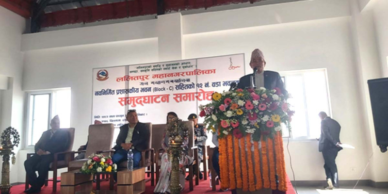 सञ्चालनमा आयाे ललितपुर महानगरको अपांगतामैत्री प्रशासनिक भवन