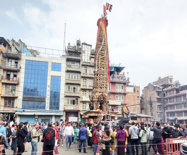 रातो मछिन्द्रनाथ रथ तान्न सुरू