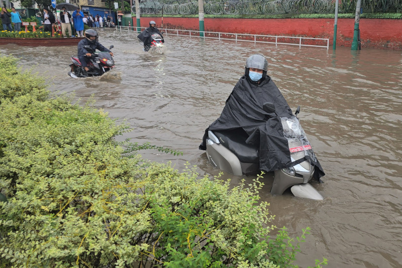 देशभर मनसुन सक्रिय, काठमाडौं उपत्यकामा डुबानको जोखिम