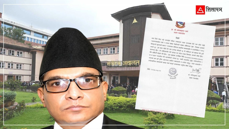 'घुस खाएर सेटिङ मिलाएको' आरोपबारे प्रधानन्यायाधीश शर्माले खोले मुख