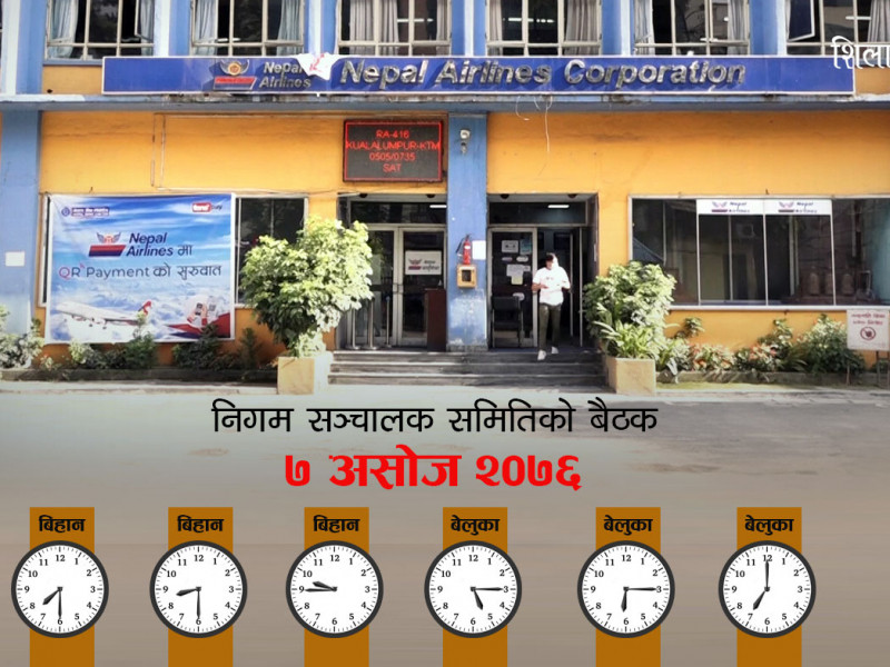 वायुसेवा निगमबाट रकम असुल्‍ने काइदा : ५ घण्टामा  ६ पटक बैठक, दिनकै २४ हजार भत्ता